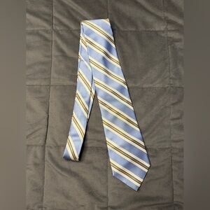 Nautica Blue and Tan Striped Tie
